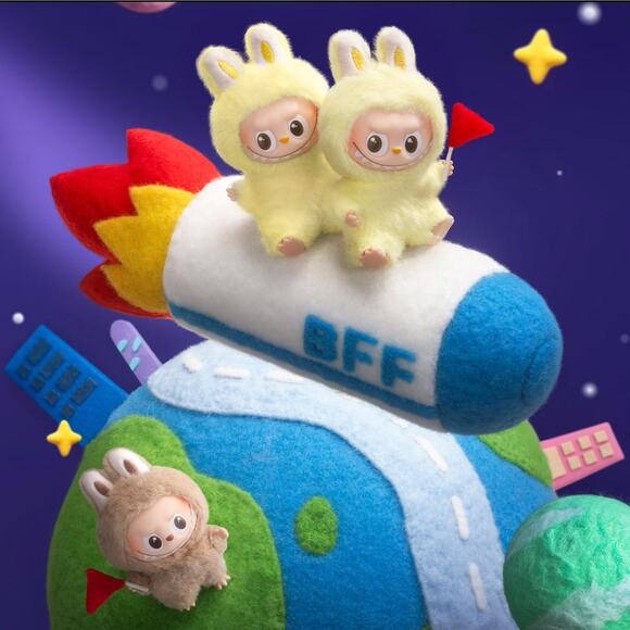 Pop Mart Labubu “Pin for Love” Letter Z Plush Pendant – Open Box - Picture 10 of 10